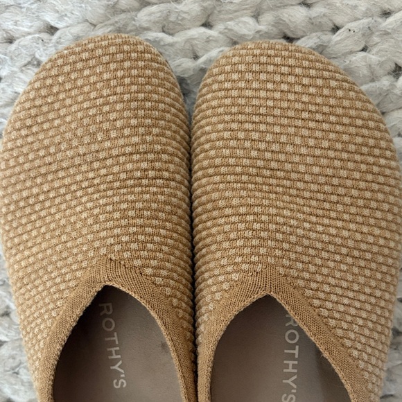 Rothy's Woven Tan Mules (The Casual Clog) - Picture 3 of 5